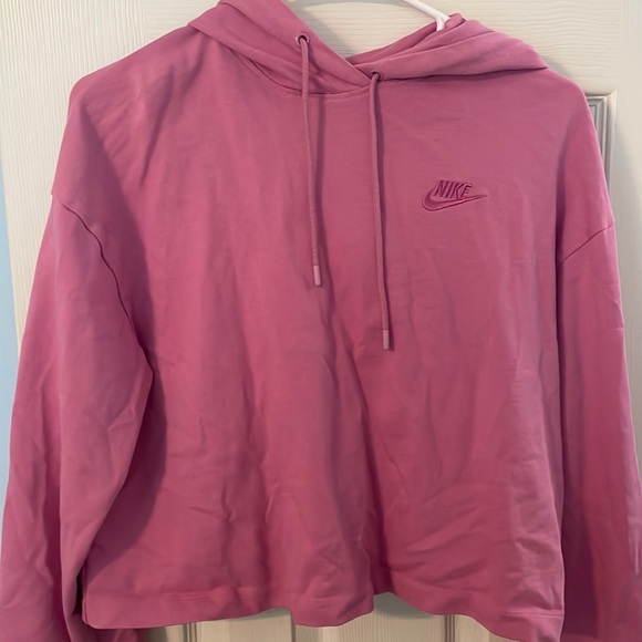 Nike Tops - Nike cropped hoodie